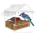 Acrylic Window Bird Feeder- High Quality Clear Acrylic Bird Feeder with Strong All-Weather Suction Cups